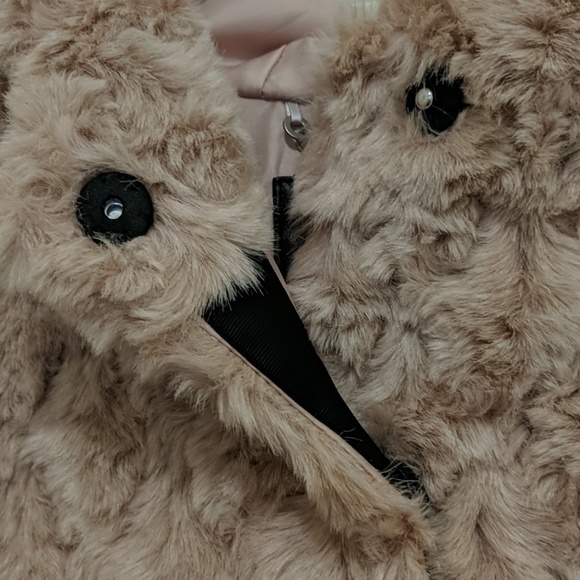 🏩NWT BCBG GENERATION FAUX FUR BLUSH JACKET🏩 - Picture 3 of 8